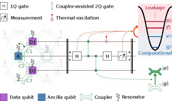 深圳量子研究院团队在基于表面码的量子纠错领域取得重要实验进展