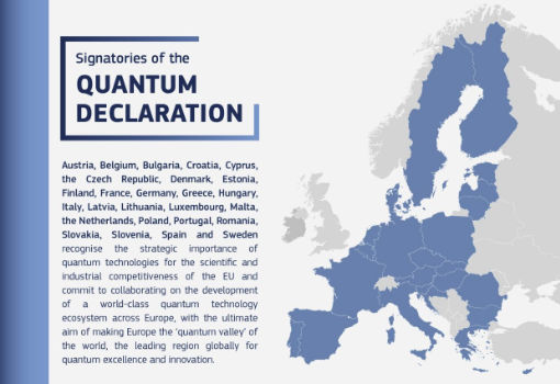 奥地利正式签署《欧洲量子技术宣言》 已有26个欧盟成员国签署该文件